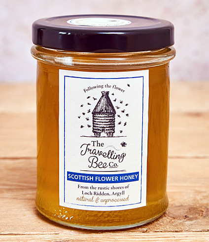 Scottish Flower Honey Jar