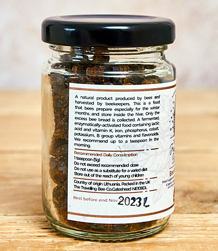 Organic Bee Bread Jar