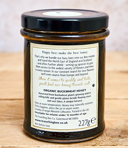Organic Buckwheat Honey