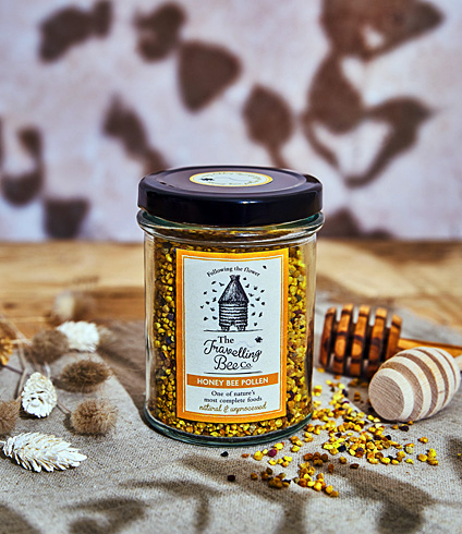 Honey Bee Pollen Jar