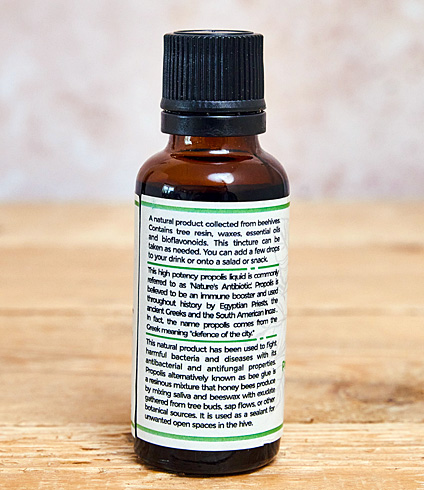 Propolis Tincture with Mint