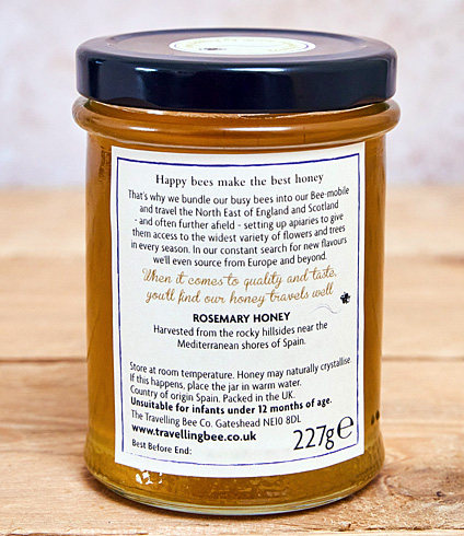 Rosemary Honey Jar