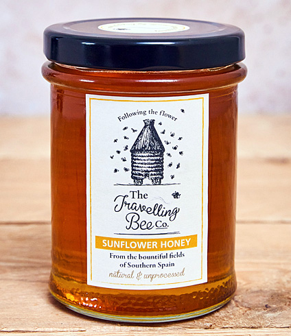 Sunflower Honey Jar