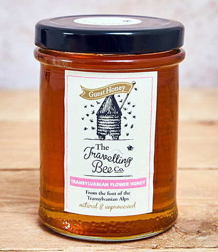 Transylvanian Flower Honey Jar