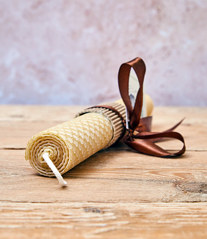 Beeswax Sandalwood Candle